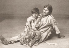Algonquin Mother and Child