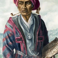 Sequoyah, inventor of the Cherokee written language
