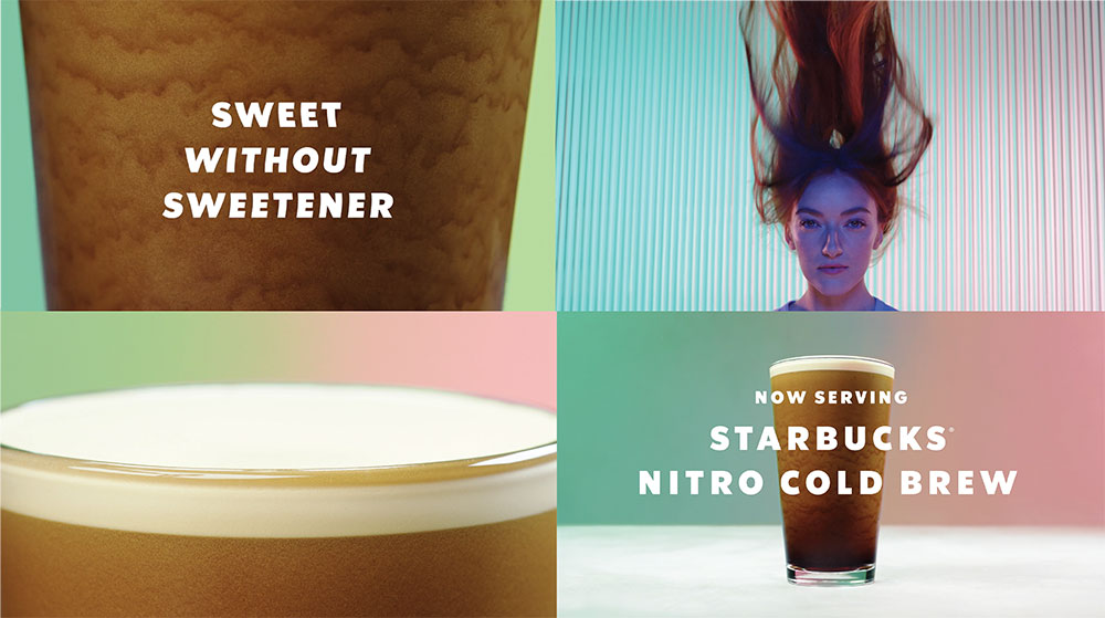 Starbucks Nitro Cold Brew video stills