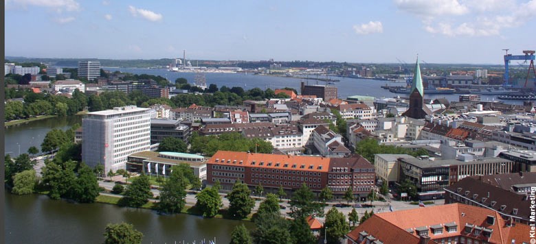 overhead view of Kiel