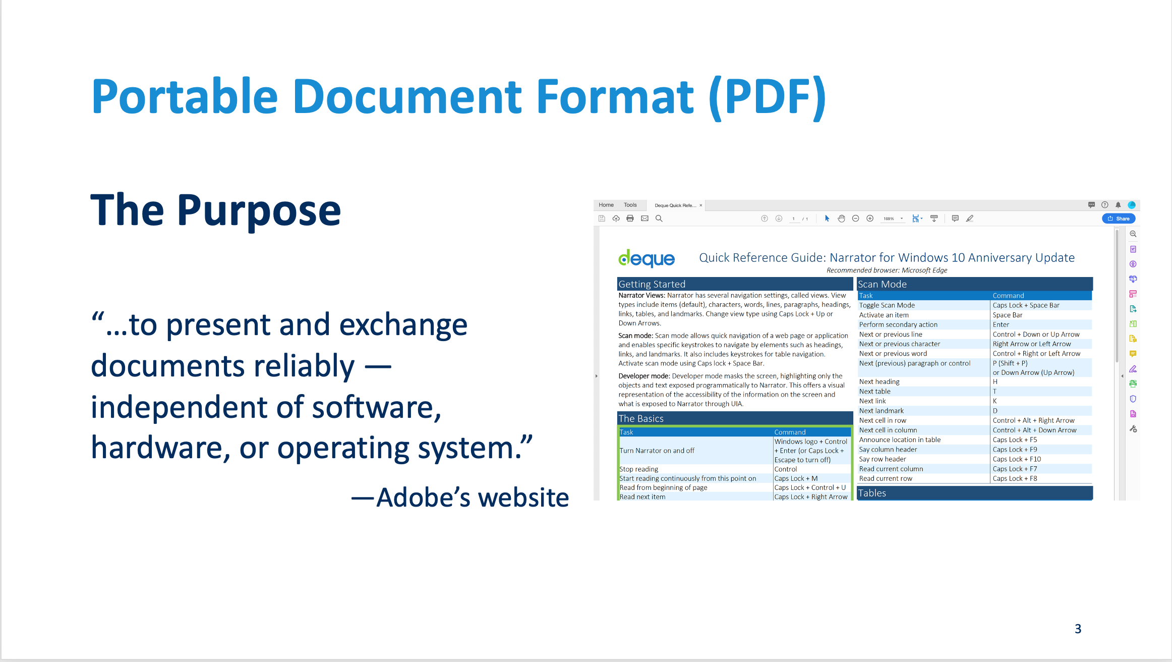example slide from PDF presentation 