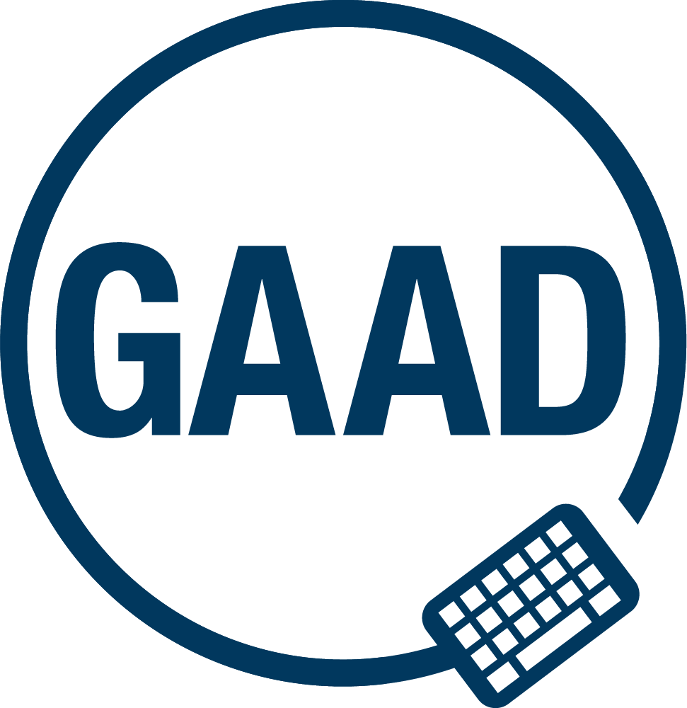 GAAD logo in lieu of profile image